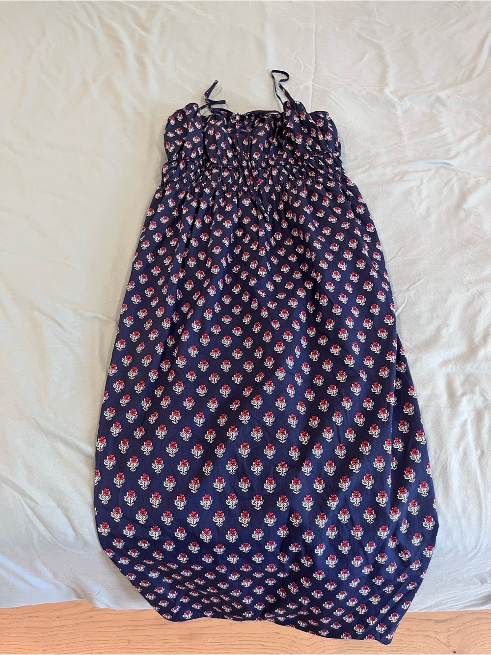 Women's Maxi Pullover Sundress - Picture 3 of 5